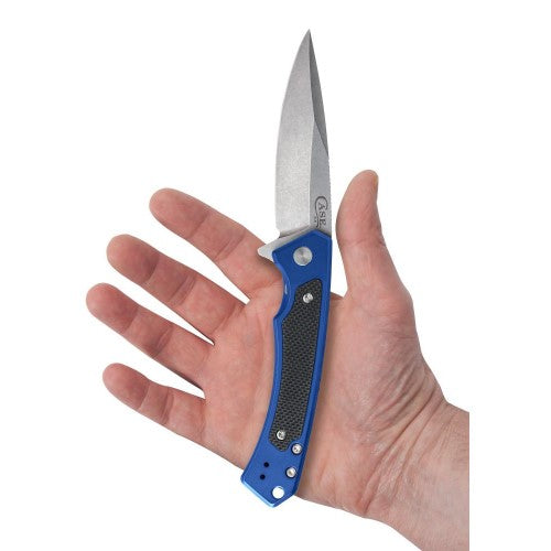 Case 25882 - Marilla Blue Handle Drop Point