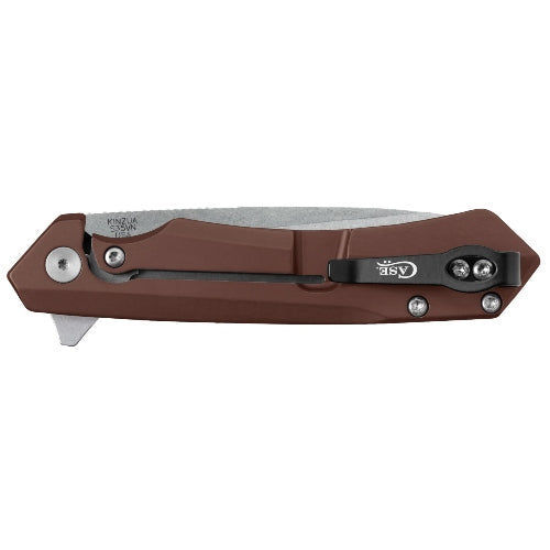 Case 64692 - Brown Anodized Aluminum (Kinzua S35VN) Spear