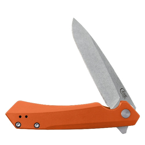 Case 64696 - Orange Anodized Aluminum (Kinzua S35VN) Spear