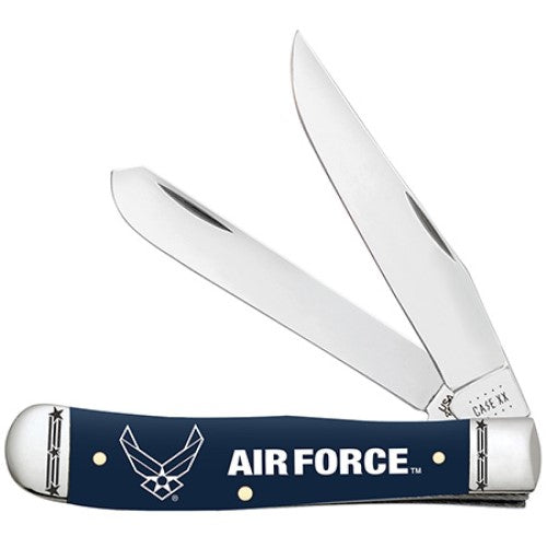 Case USAF Navy Blue Synthetic Smooth Trapper