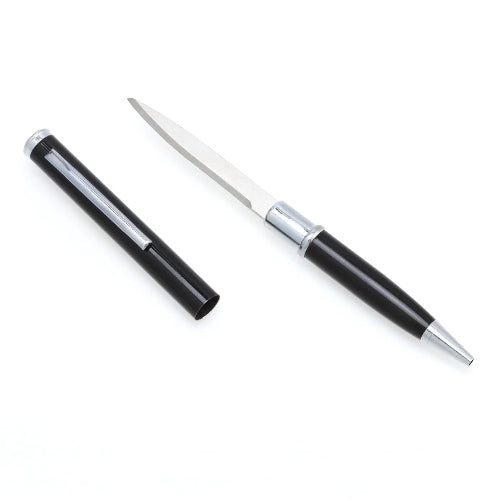 CobraTec Black Pen Knife