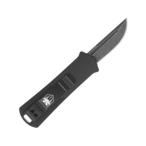 CobraTec California OTF 952-Black - Drop Not Serrated