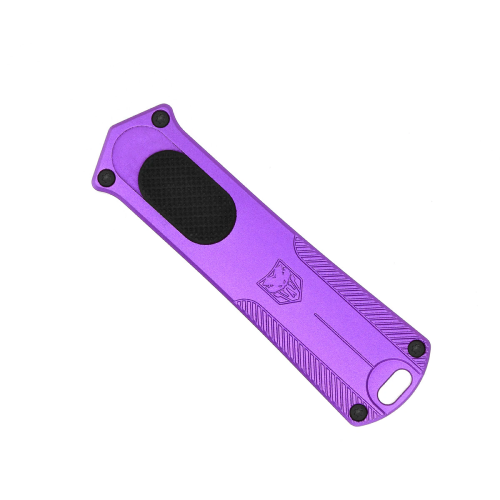 Cobra Tec California OTF 952-Purple - Drop Not Serrated