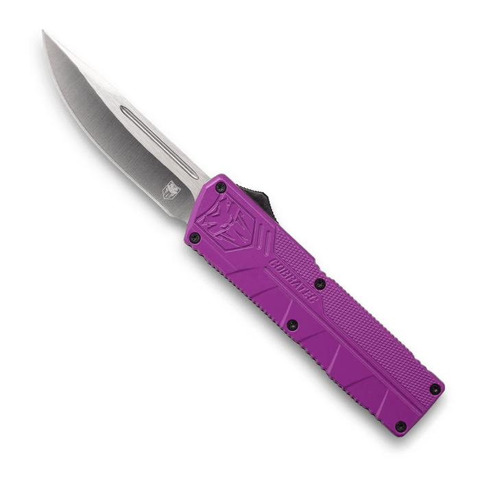 CobraTec Lightweight Purple Drop Not Serrated