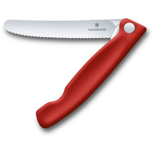 Victorinox Classic Red Folding Paring Knife Serrated