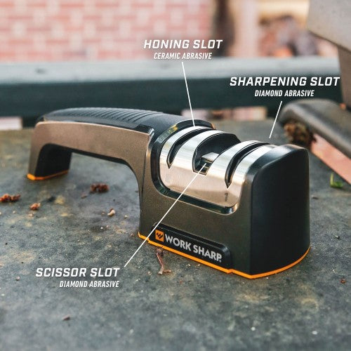 Work Sharp WSKTNPTS - Kitchen Pull Through Sharpener