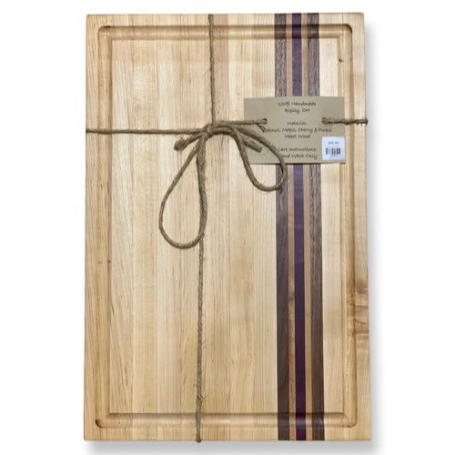 Large Handcrafted Butcher Block Cutting Board